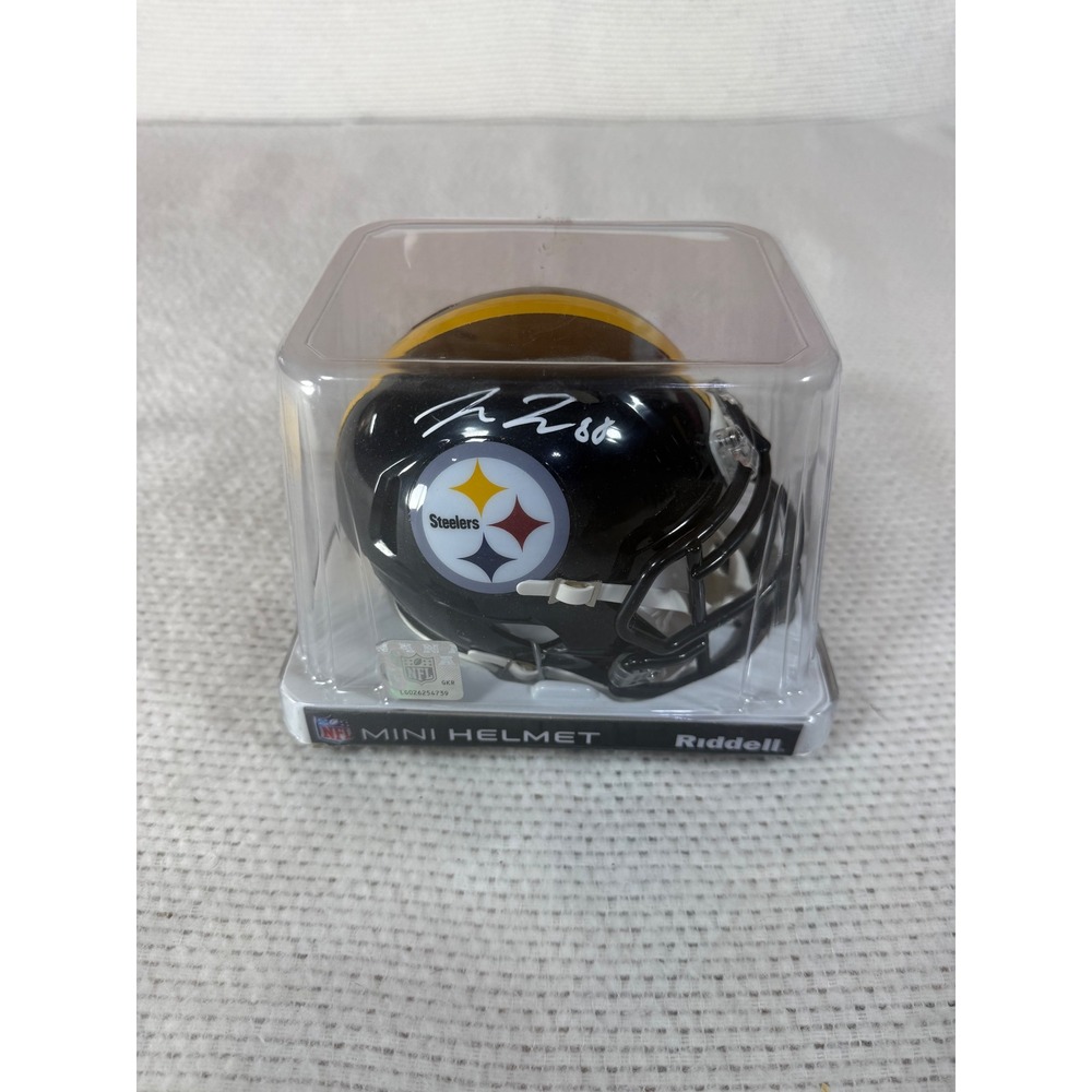 Pat Freiermuth Signed Pittsburgh Steelers Riddell Mini Helmet Beckett COA